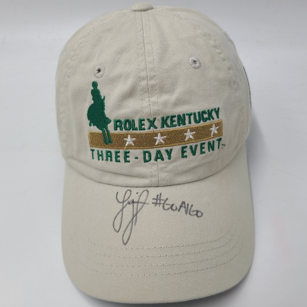 Rolex Kentucky Three-Day Event Hat Strapback (Fits Small) Horse Racing 2016 Logo